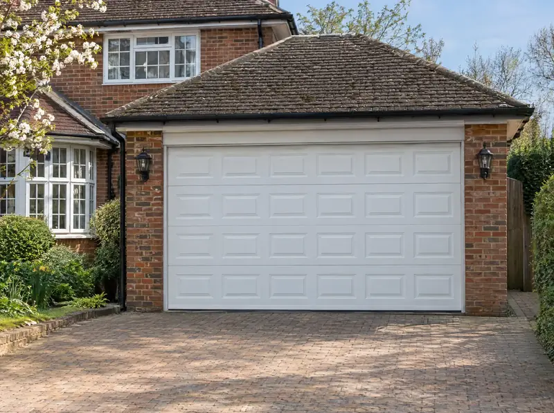 Sectional garage door example