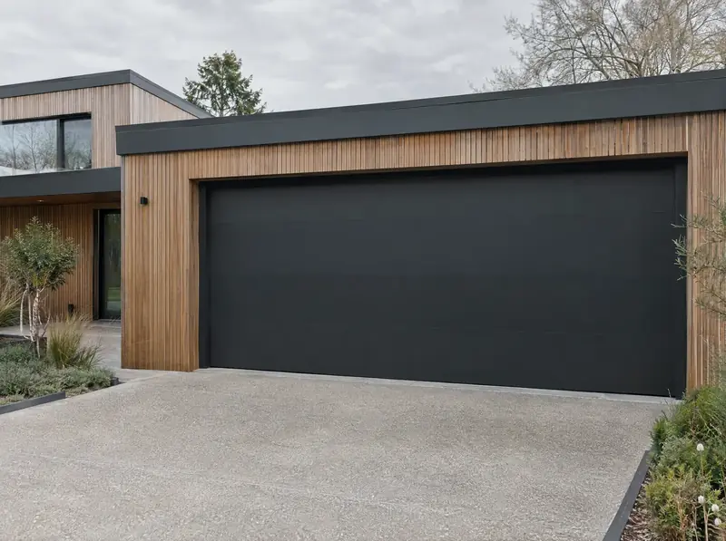 Sectional garage door example