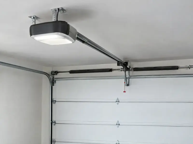Garage door motor replacement and upgrades – example of the door type